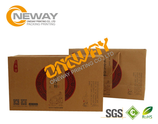 Round Custom Product Packaging Boxes / Paper Can / Tea Canister