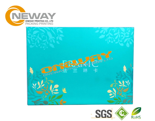 Paper Cosmetic Case Gift Packing Boxes With Lids For Promotional