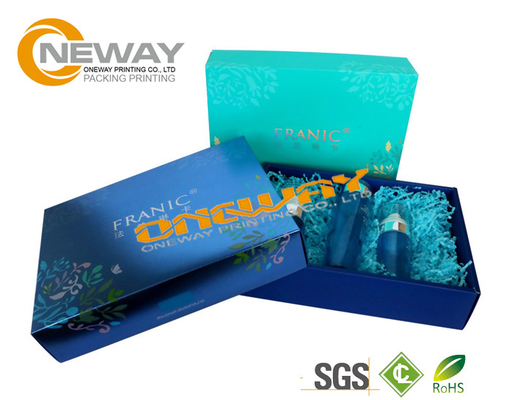 Paper Cosmetic Case Gift Packing Boxes With Lids For Promotional