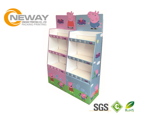 Recycled Corrugated Retail Cardboard Pallet Display For Children Toy
