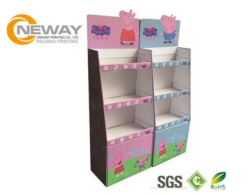 Recycled Corrugated Retail Cardboard Pallet Display For Children Toy