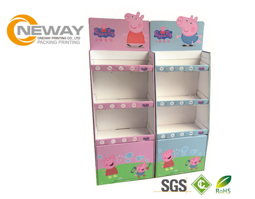 Recycled Corrugated Retail Cardboard Pallet Display For Children Toy