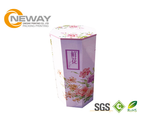 Rectangle Hat Flower Packaging Floral Gift Boxes Custom Design Printed Logo