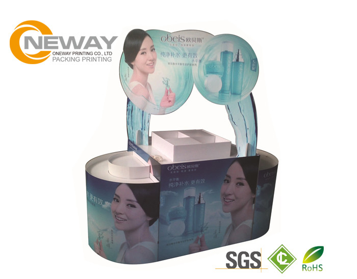 Foldable Corrugated Cardboard Display Stands Pallet Pop Up Grocery Store Displays