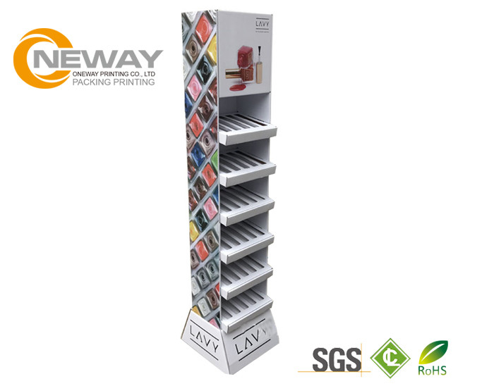 Sexy Condom Cardboard Display Stands , Custom Paper Pop Up Cardboard Display
