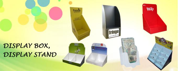 2016년 OEM 주문 물결 모양 진열대, 서류상 진열대, 제일 가격을 가진 마분지 진열대